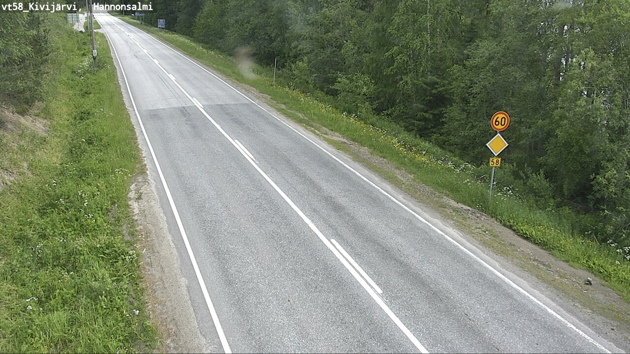 Kelikamerat Kuva Tie 58 Kivijärvi, Hannonsalmi, Kivijärvi, Keski-Suomi