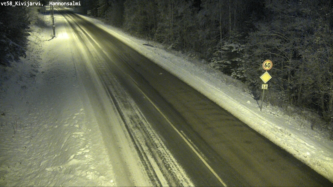 Kelikamerat Kuva Tie 58 Kivijärvi, Hannonsalmi, Kivijärvi, Keski-Suomi