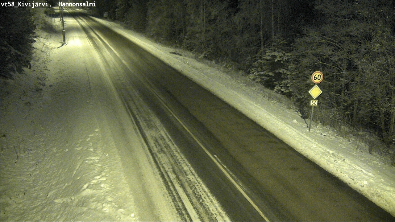 Kelikamerat Kuva Tie 58 Kivijärvi, Hannonsalmi, Kivijärvi, Keski-Suomi