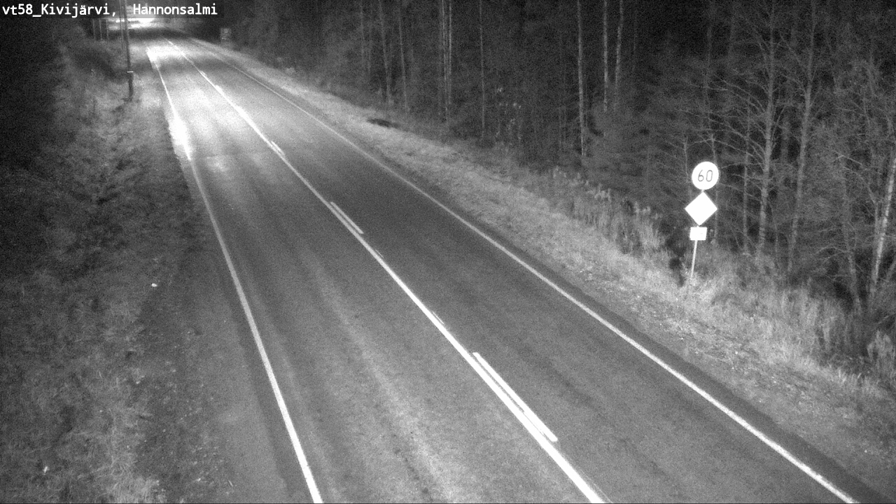 Kelikamerat Kuva Tie 58 Kivijärvi, Hannonsalmi, Kivijärvi, Keski-Suomi