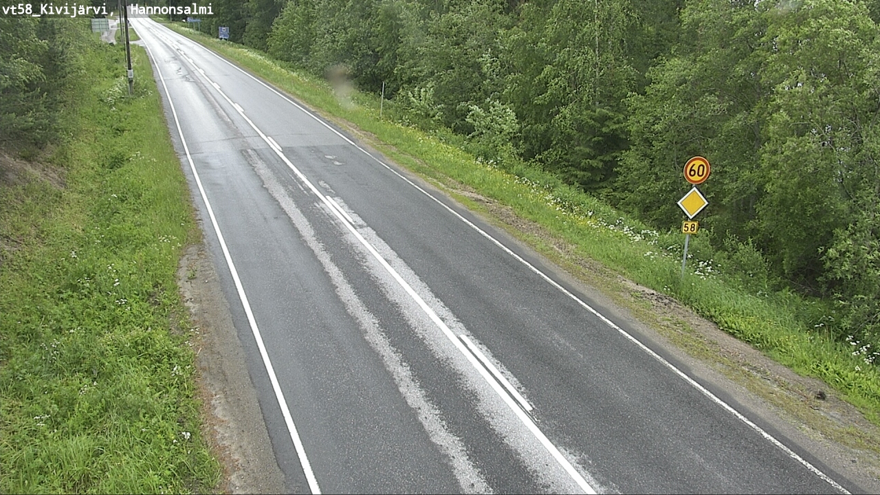 Kelikamerat Kuva Tie 58 Kivijärvi, Hannonsalmi, Kivijärvi, Keski-Suomi