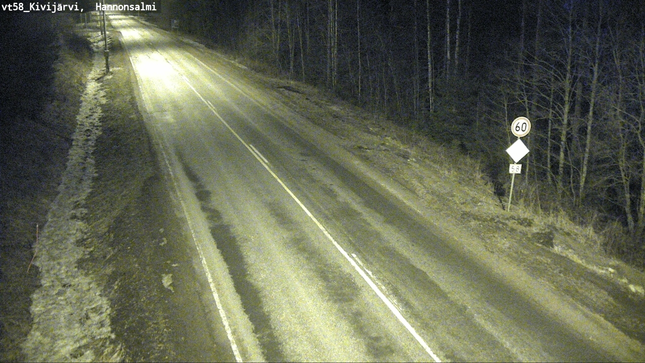 Kelikamerat Kuva Tie 58 Kivijärvi, Hannonsalmi, Kivijärvi, Keski-Suomi