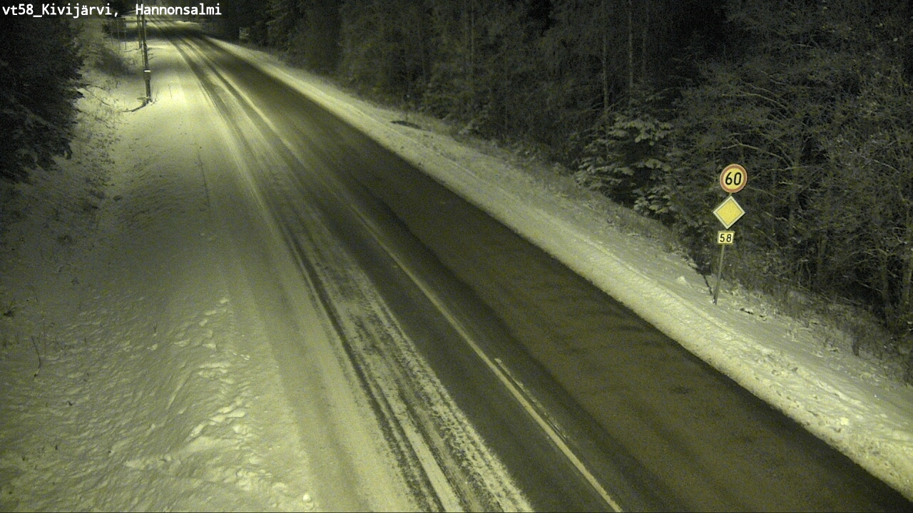 Kelikamerat Kuva Tie 58 Kivijärvi, Hannonsalmi, Kivijärvi, Keski-Suomi