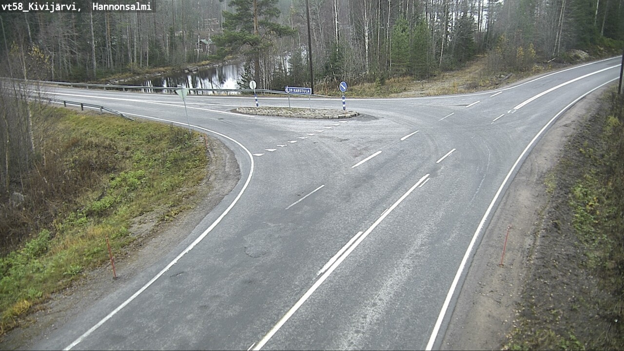 Kelikamerat Kuva Tie 58 Kivijärvi, Hannonsalmi, Kivijärvi, Keski-Suomi