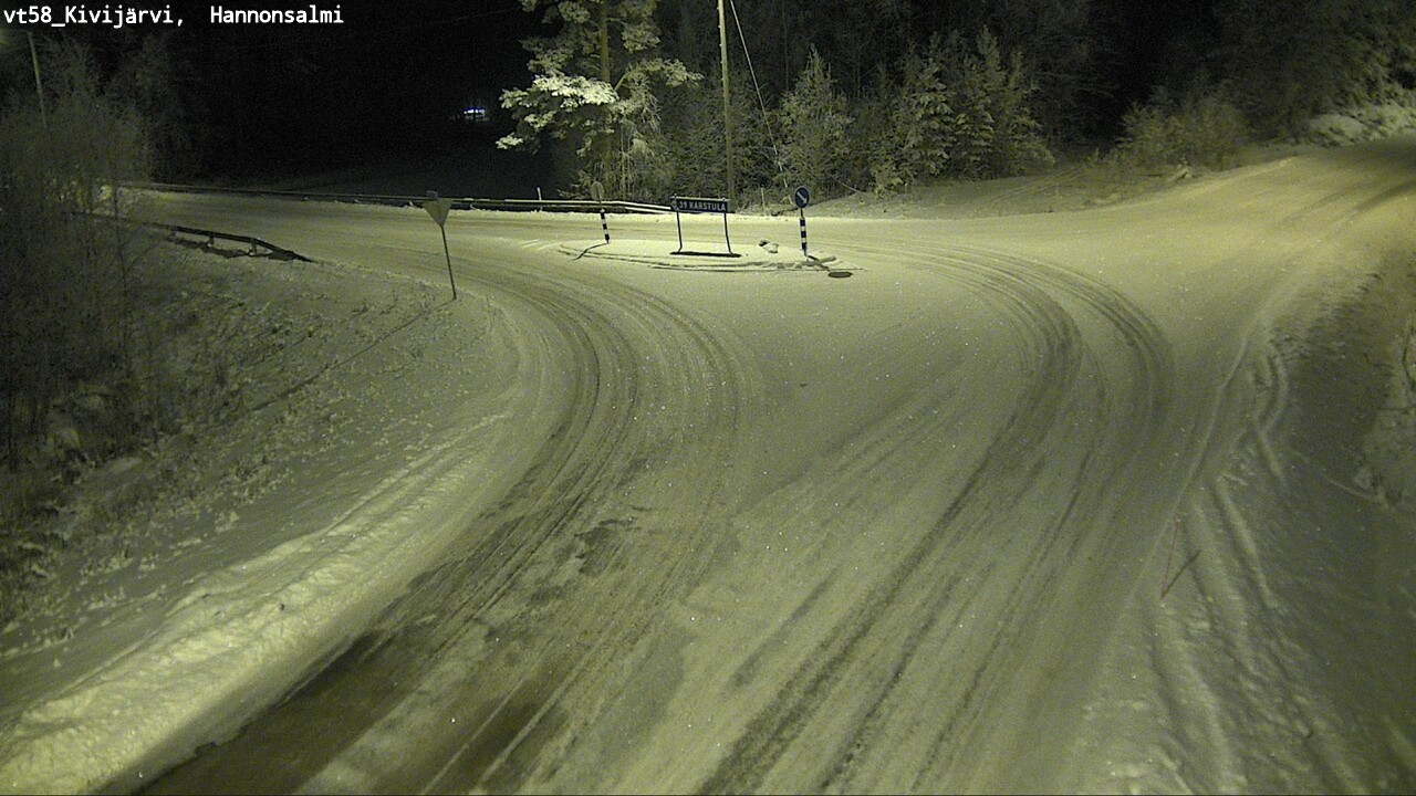 Kelikamerat Kuva Tie 58 Kivijärvi, Hannonsalmi, Kivijärvi, Keski-Suomi