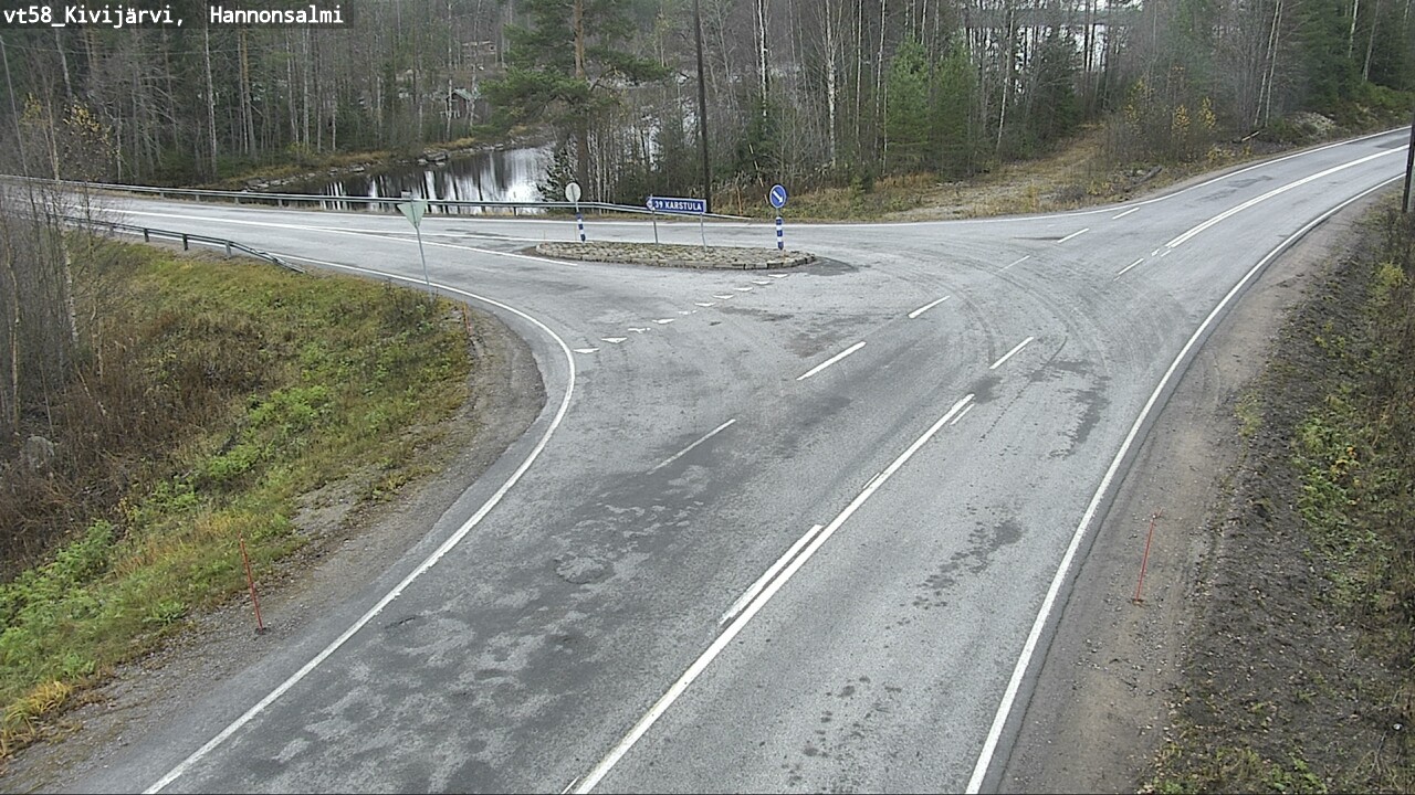 Kelikamerat Kuva Tie 58 Kivijärvi, Hannonsalmi, Kivijärvi, Keski-Suomi