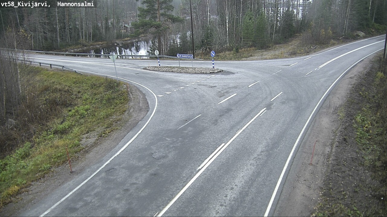 Kelikamerat Kuva Tie 58 Kivijärvi, Hannonsalmi, Kivijärvi, Keski-Suomi