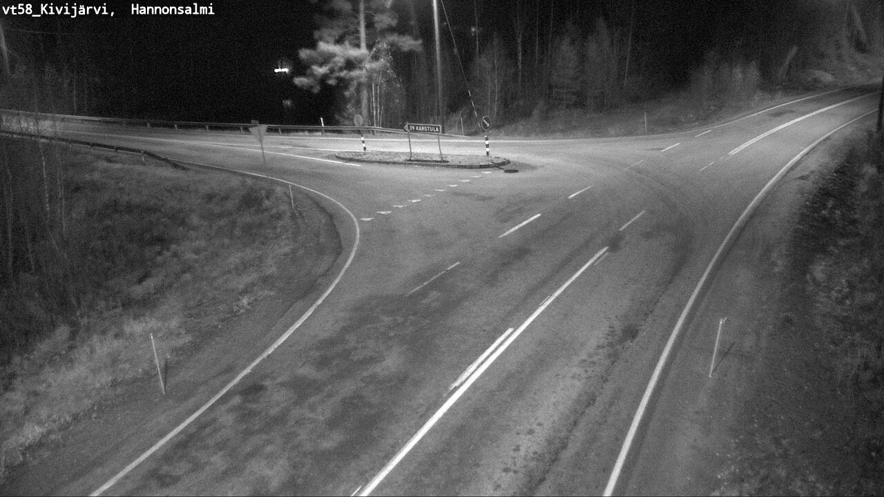 Kelikamerat Kuva Tie 58 Kivijärvi, Hannonsalmi, Kivijärvi, Keski-Suomi