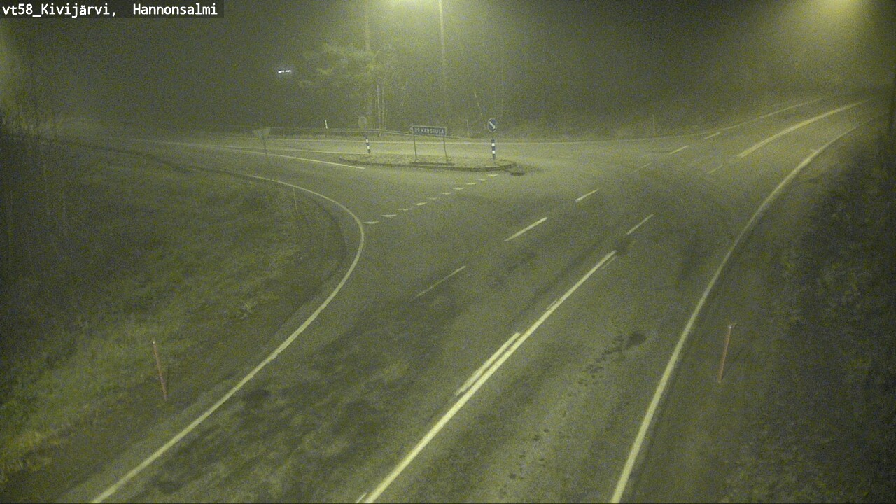 Kelikamerat Kuva Tie 58 Kivijärvi, Hannonsalmi, Kivijärvi, Keski-Suomi