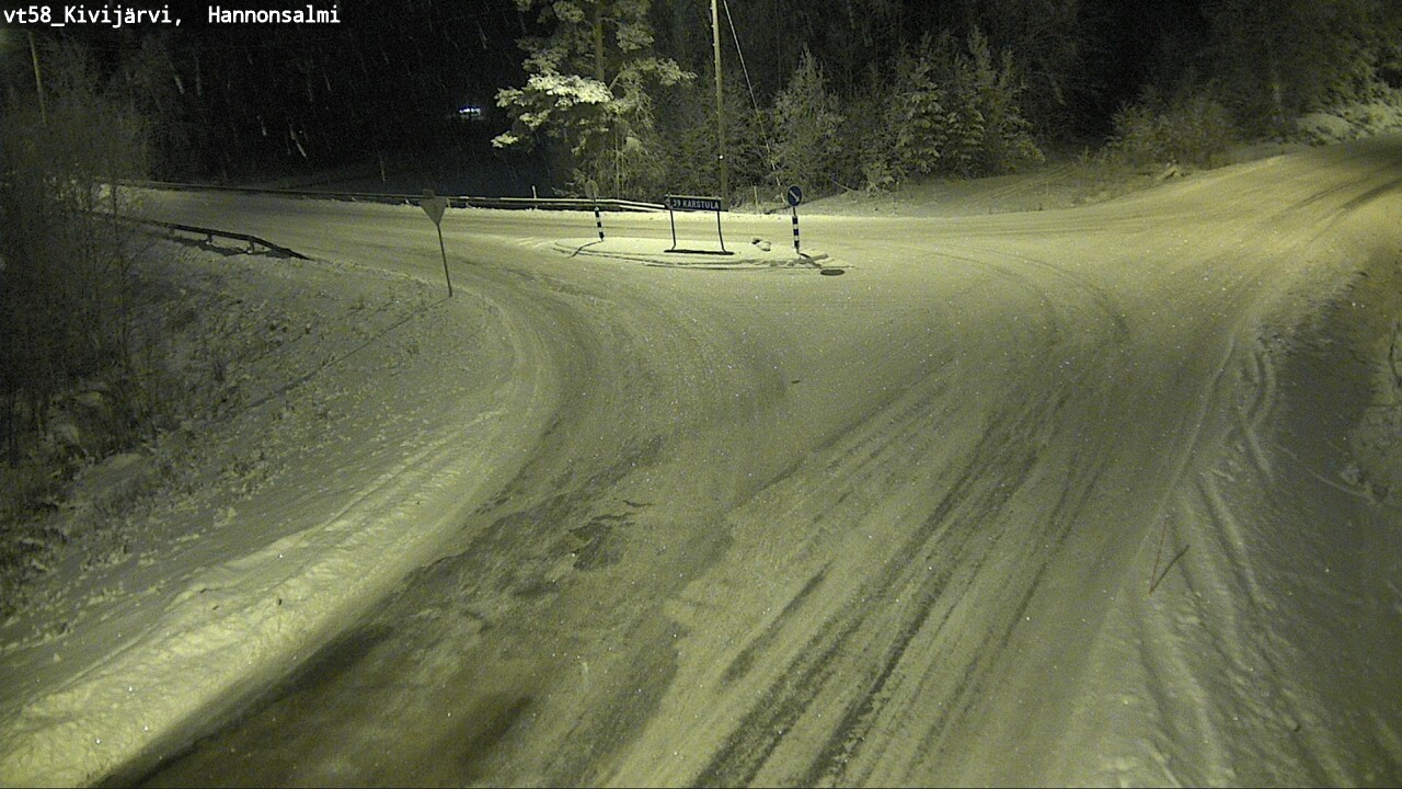 Kelikamerat Kuva Tie 58 Kivijärvi, Hannonsalmi, Kivijärvi, Keski-Suomi