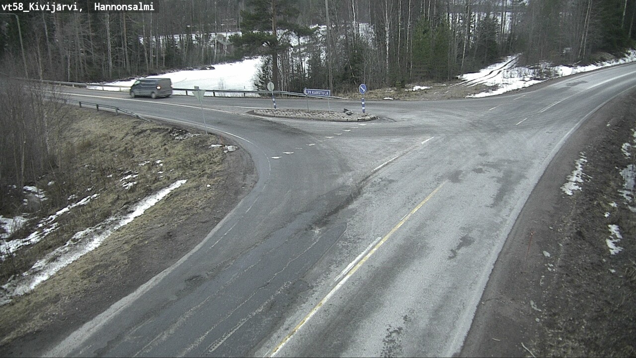 Kelikamerat Kuva Tie 58 Kivijärvi, Hannonsalmi, Kivijärvi, Keski-Suomi