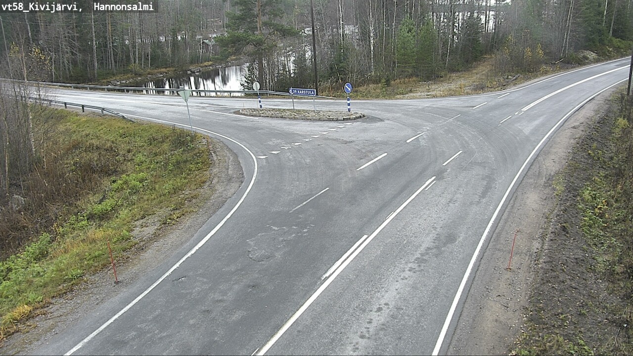 Kelikamerat Kuva Tie 58 Kivijärvi, Hannonsalmi, Kivijärvi, Keski-Suomi
