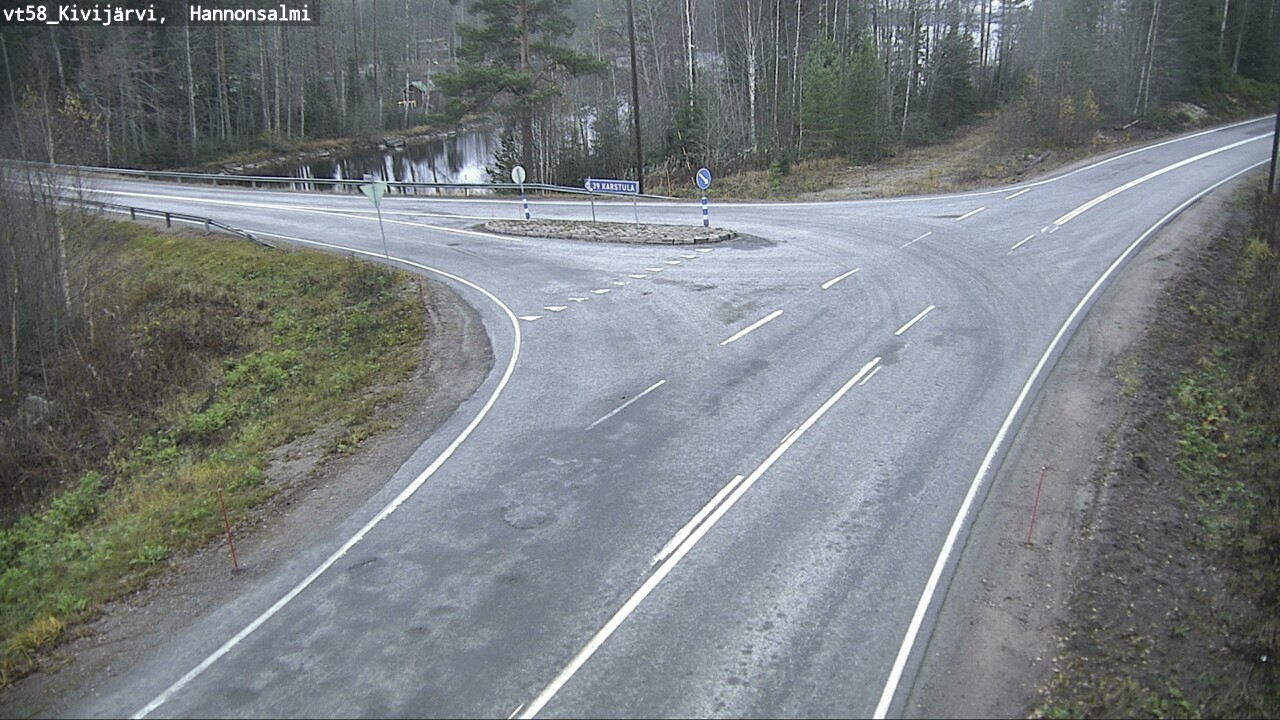 Kelikamerat Kuva Tie 58 Kivijärvi, Hannonsalmi, Kivijärvi, Keski-Suomi