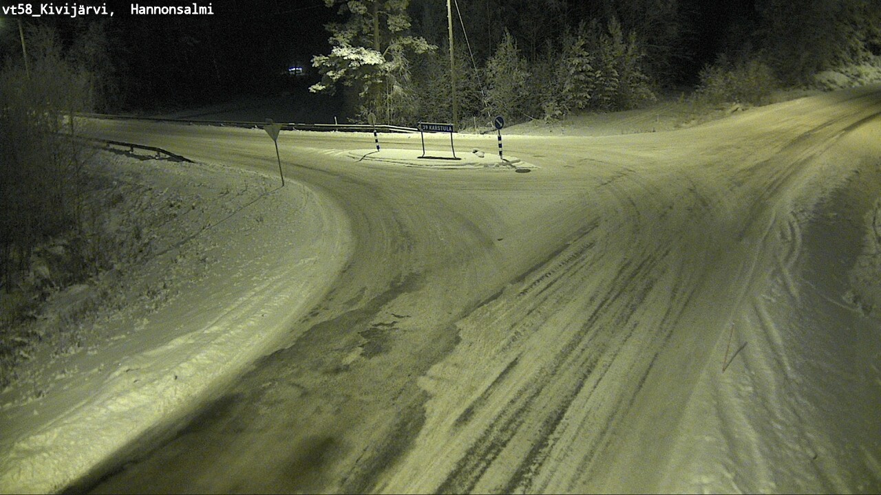 Kelikamerat Kuva Tie 58 Kivijärvi, Hannonsalmi, Kivijärvi, Keski-Suomi
