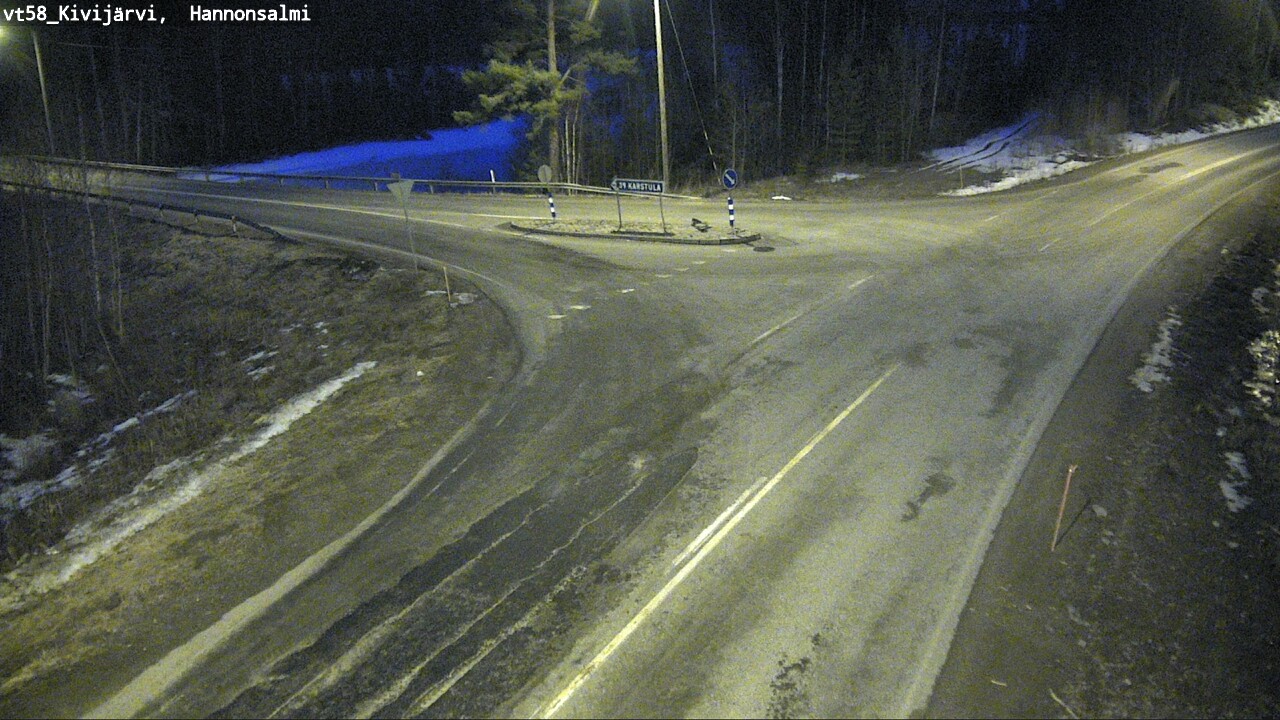 Kelikamerat Kuva Tie 58 Kivijärvi, Hannonsalmi, Kivijärvi, Keski-Suomi