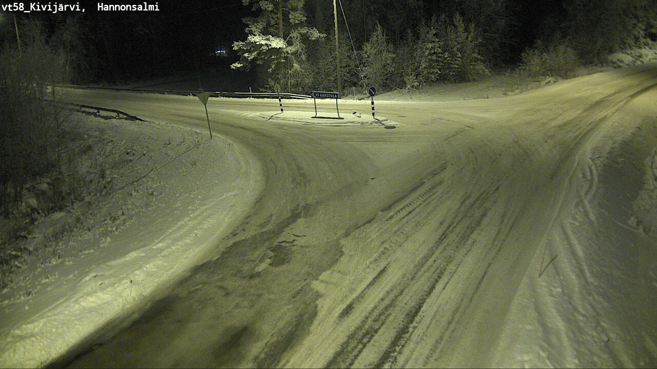 Kelikamerat Kuva Tie 58 Kivijärvi, Hannonsalmi, Kivijärvi, Keski-Suomi