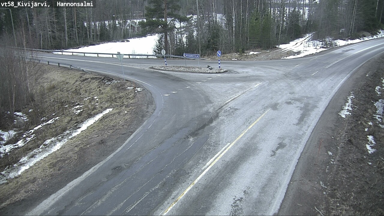 Kelikamerat Kuva Tie 58 Kivijärvi, Hannonsalmi, Kivijärvi, Keski-Suomi