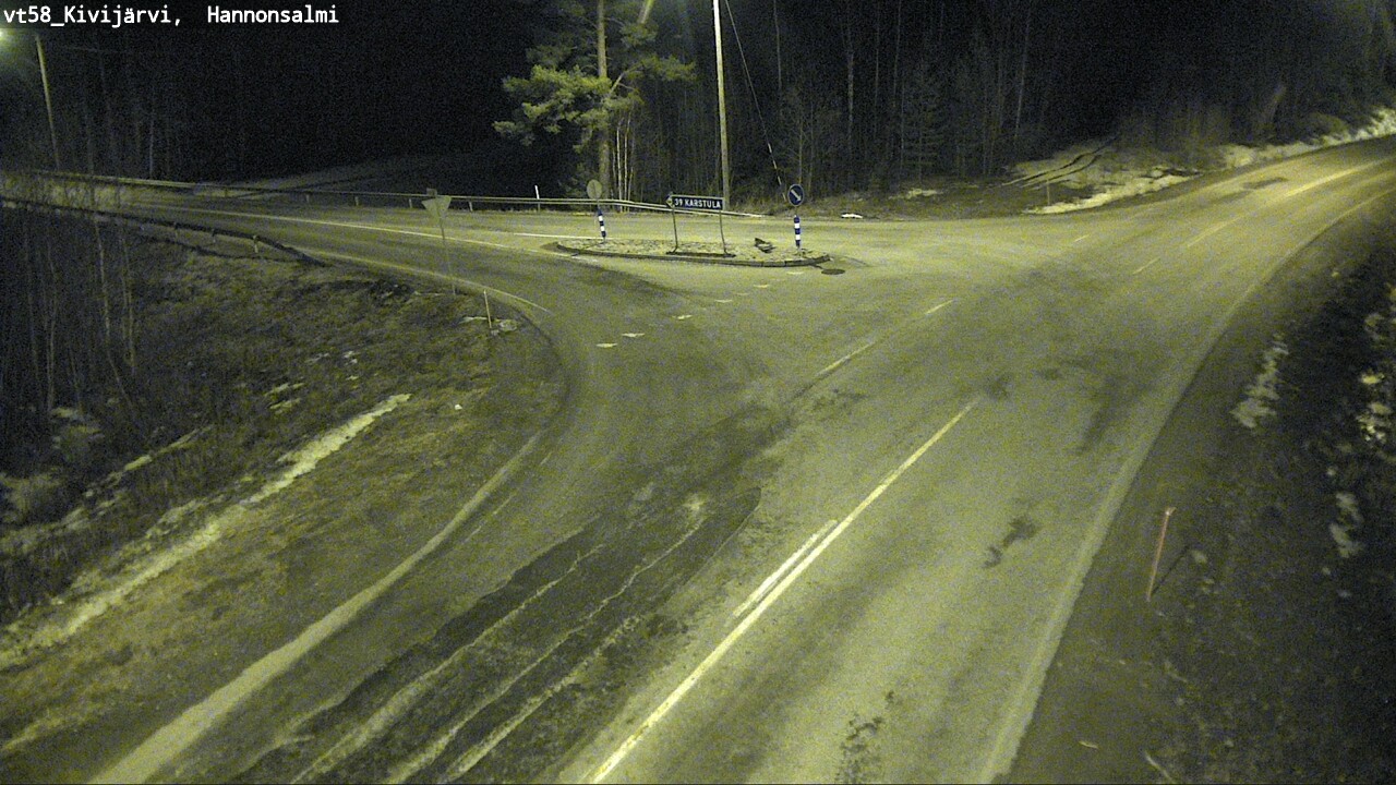 Kelikamerat Kuva Tie 58 Kivijärvi, Hannonsalmi, Kivijärvi, Keski-Suomi