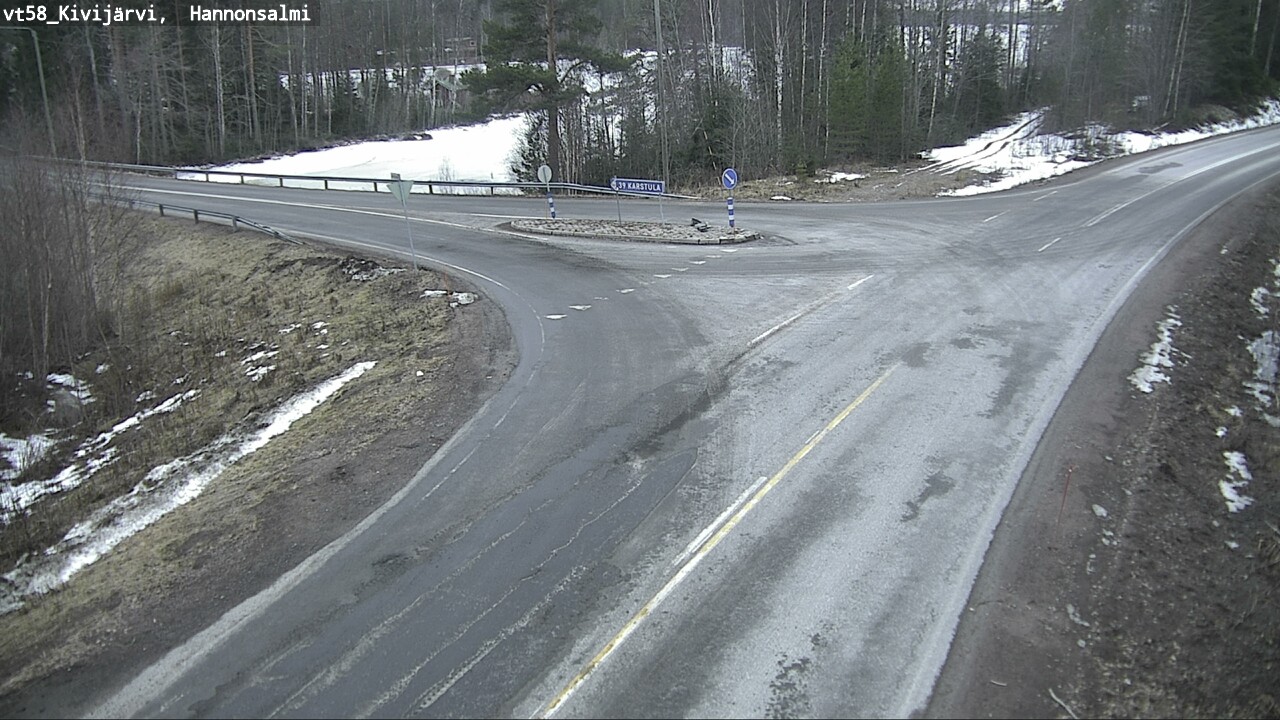 Kelikamerat Kuva Tie 58 Kivijärvi, Hannonsalmi, Kivijärvi, Keski-Suomi