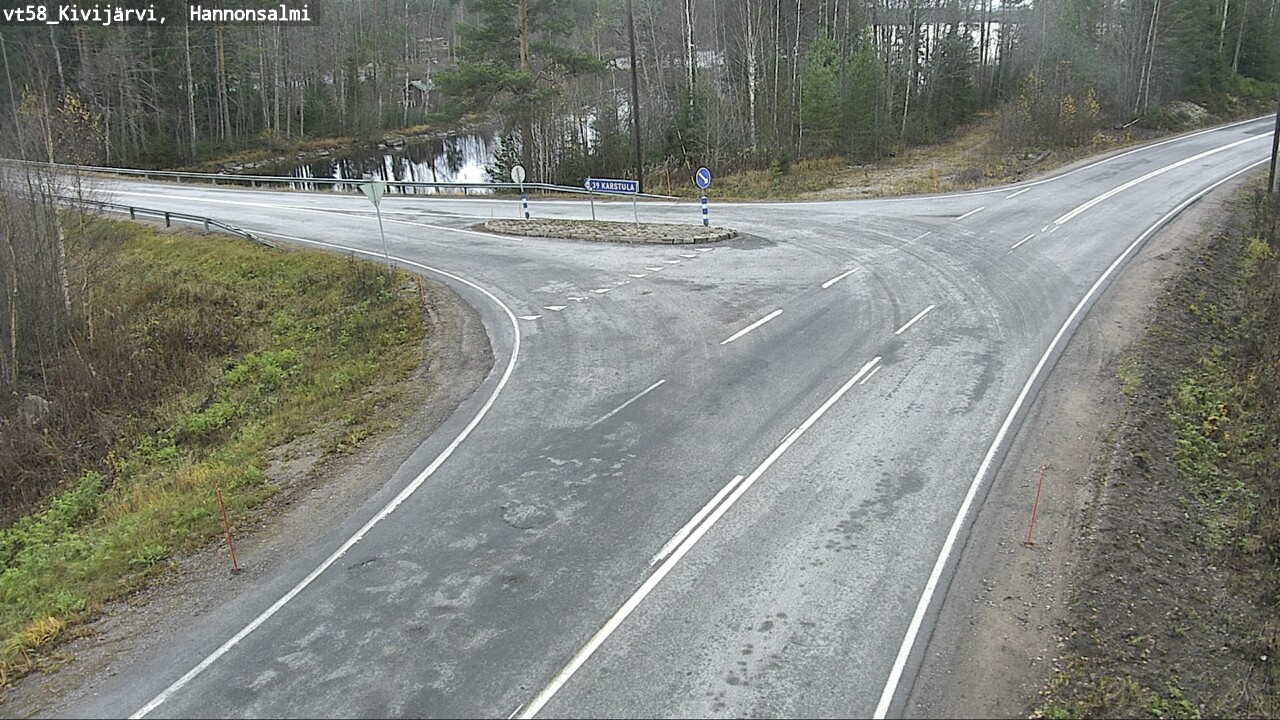 Kelikamerat Kuva Tie 58 Kivijärvi, Hannonsalmi, Kivijärvi, Keski-Suomi
