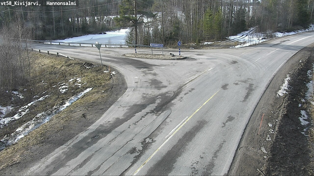 Kelikamerat Kuva Tie 58 Kivijärvi, Hannonsalmi, Kivijärvi, Keski-Suomi