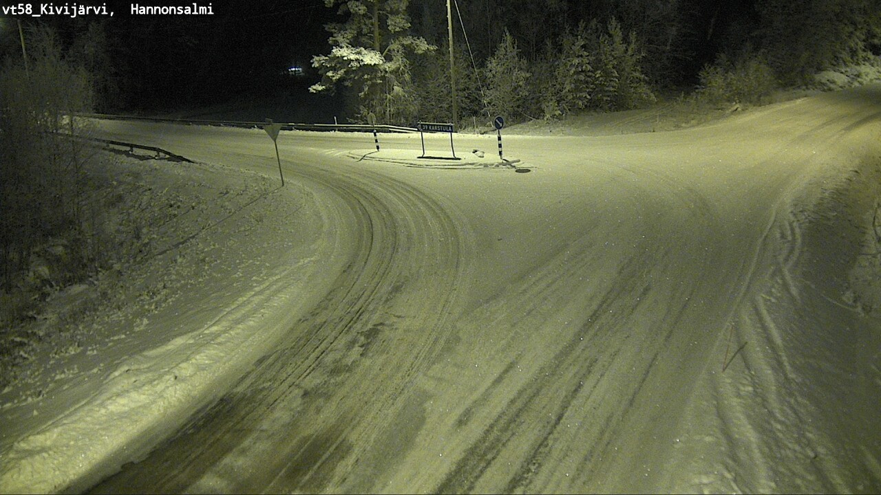 Kelikamerat Kuva Tie 58 Kivijärvi, Hannonsalmi, Kivijärvi, Keski-Suomi