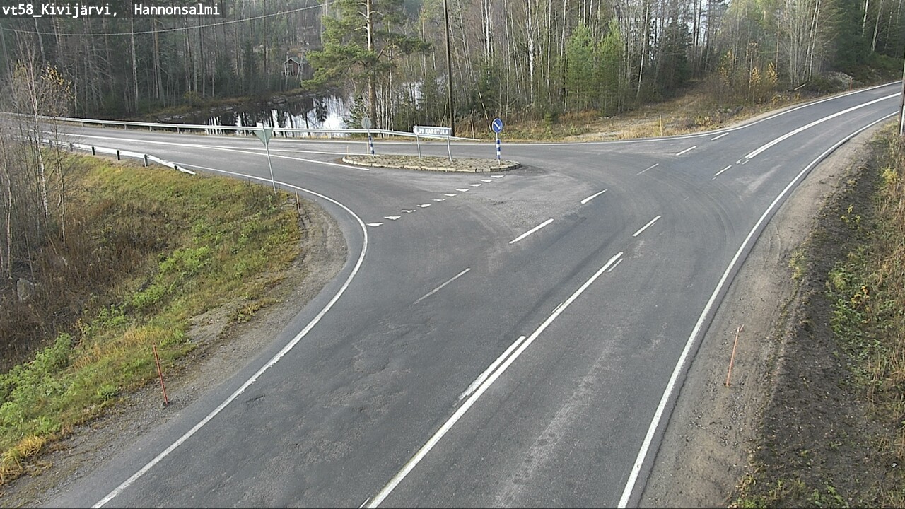 Kelikamerat Kuva Tie 58 Kivijärvi, Hannonsalmi, Kivijärvi, Keski-Suomi