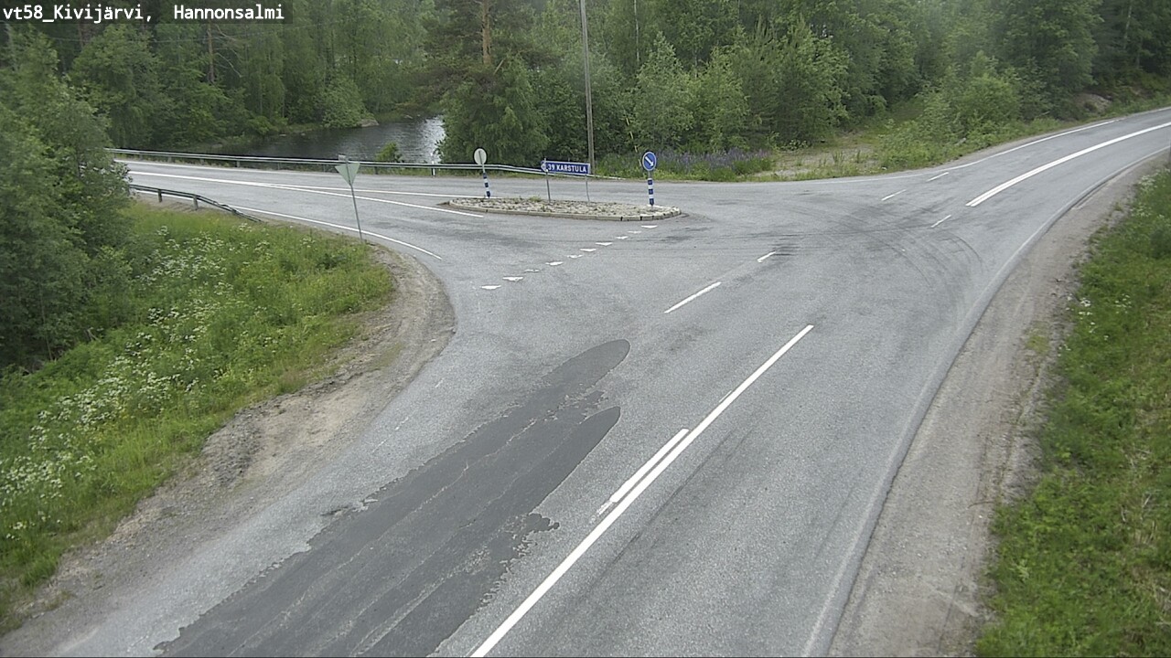 Kelikamerat Kuva Tie 58 Kivijärvi, Hannonsalmi, Kivijärvi, Keski-Suomi