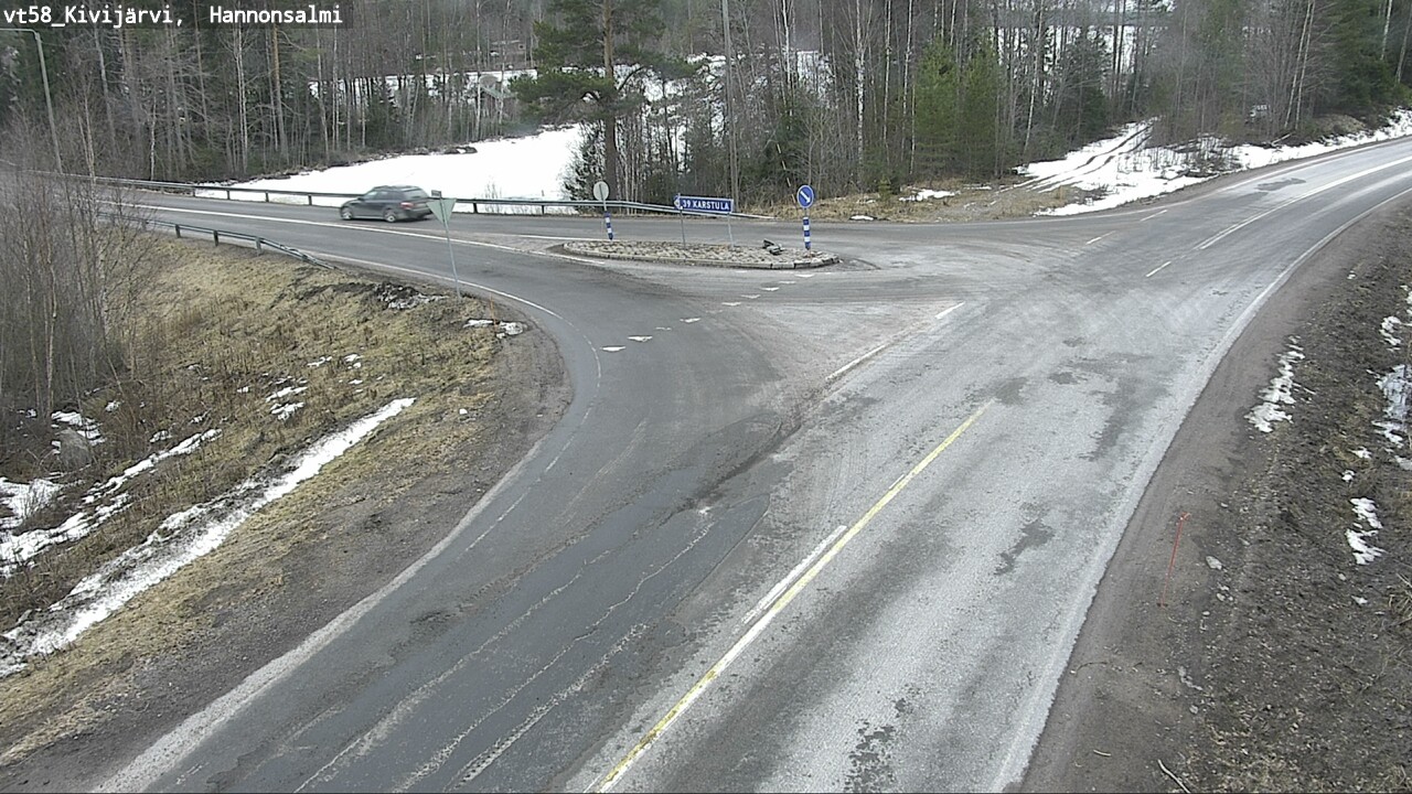 Kelikamerat Kuva Tie 58 Kivijärvi, Hannonsalmi, Kivijärvi, Keski-Suomi