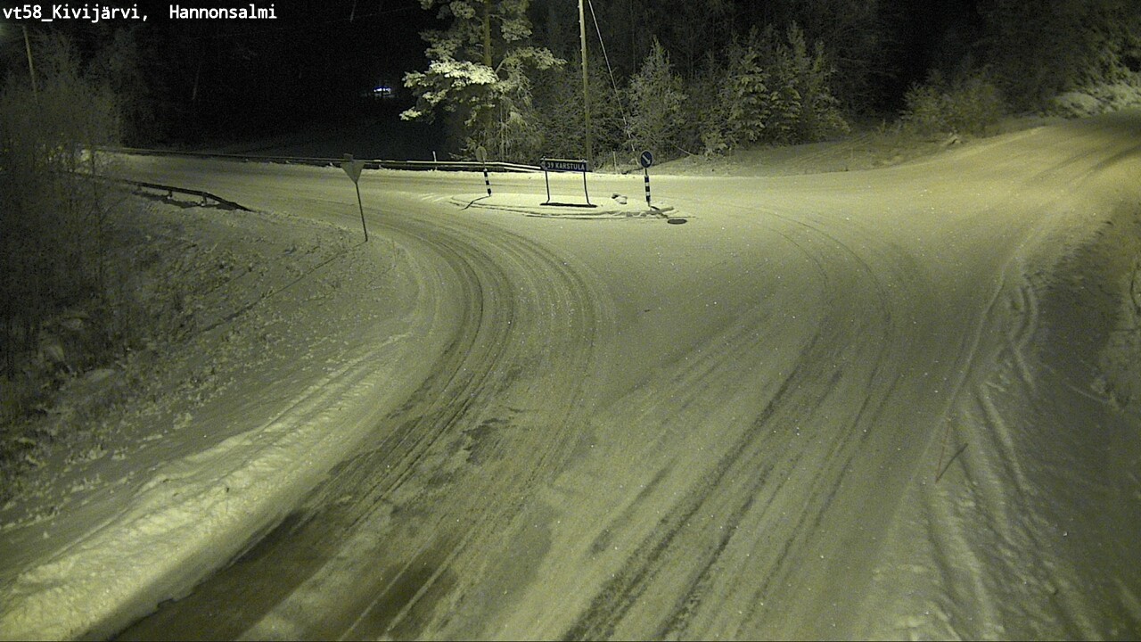 Kelikamerat Kuva Tie 58 Kivijärvi, Hannonsalmi, Kivijärvi, Keski-Suomi
