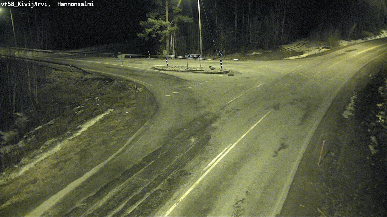 Kelikamerat Kuva Tie 58 Kivijärvi, Hannonsalmi, Kivijärvi, Keski-Suomi