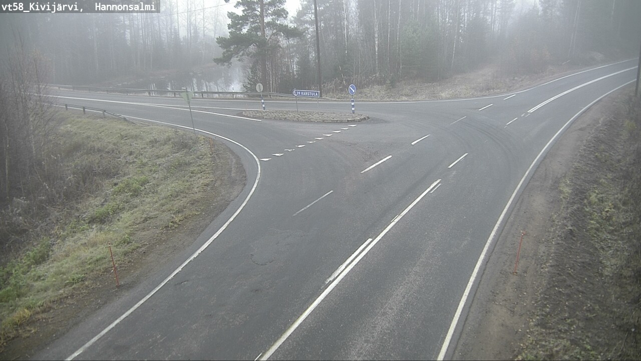 Kelikamerat Kuva Tie 58 Kivijärvi, Hannonsalmi, Kivijärvi, Keski-Suomi