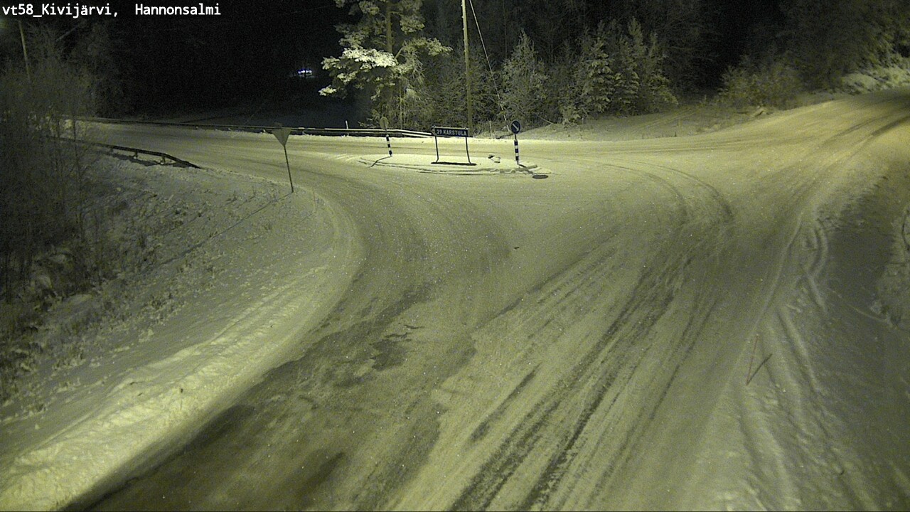 Kelikamerat Kuva Tie 58 Kivijärvi, Hannonsalmi, Kivijärvi, Keski-Suomi