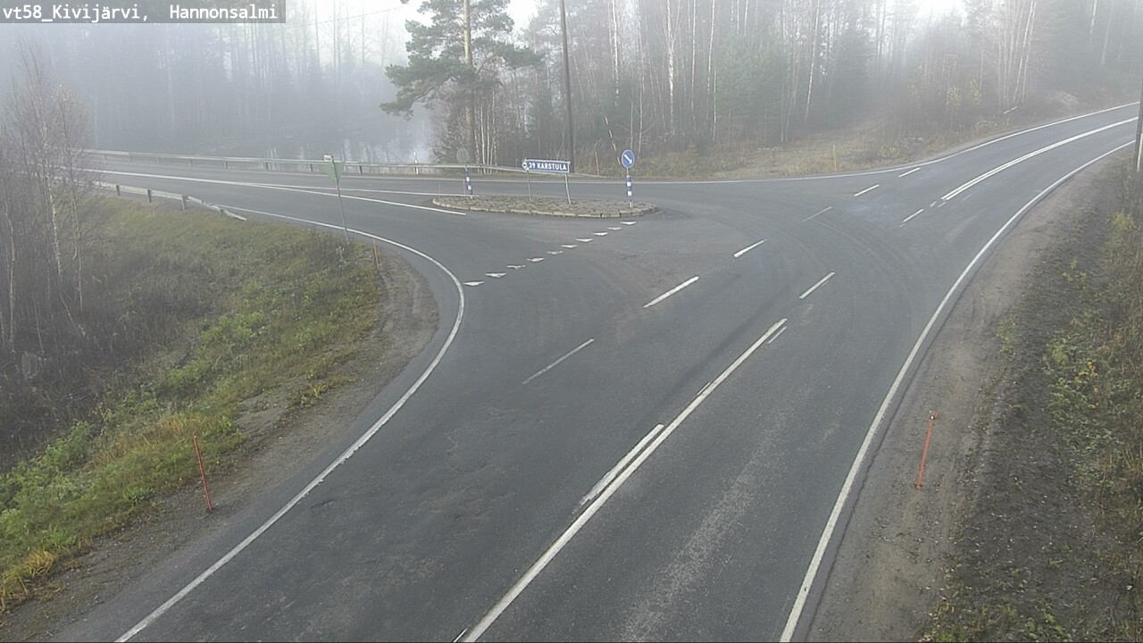 Kelikamerat Kuva Tie 58 Kivijärvi, Hannonsalmi, Kivijärvi, Keski-Suomi