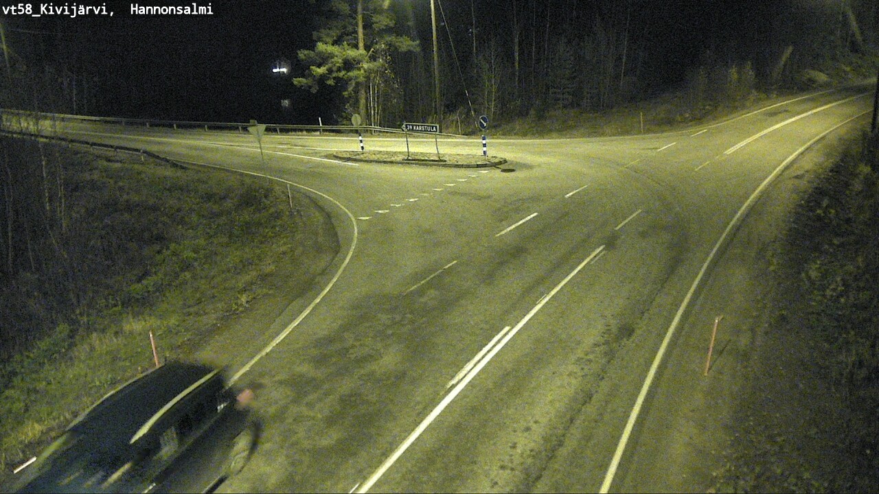 Kelikamerat Kuva Tie 58 Kivijärvi, Hannonsalmi, Kivijärvi, Keski-Suomi