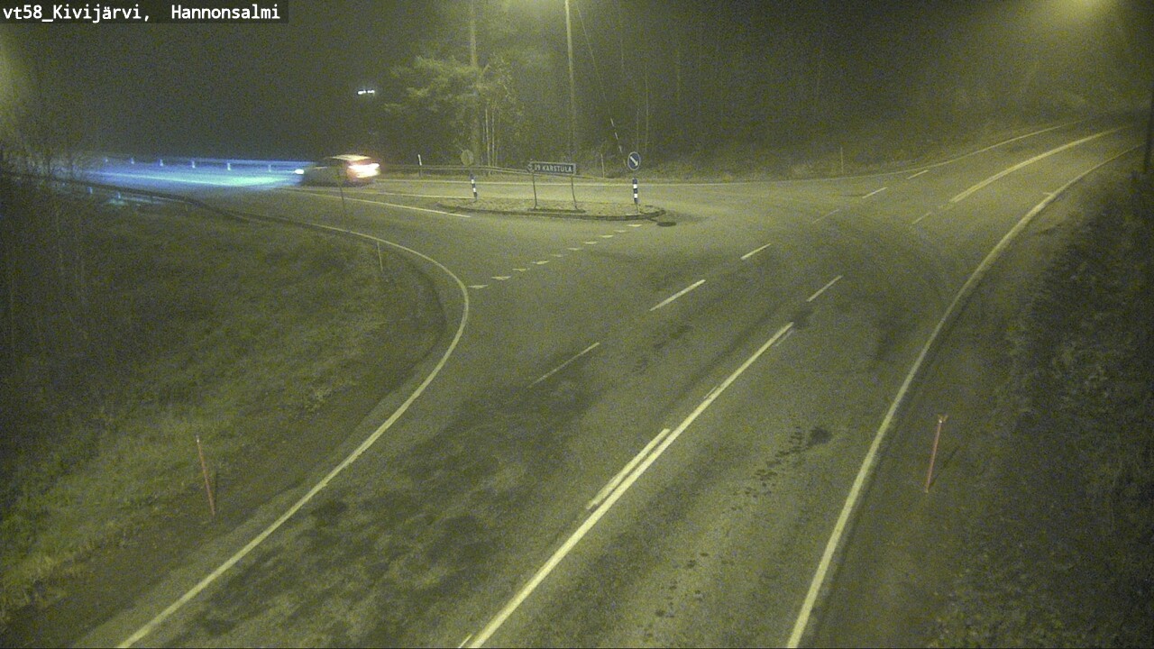 Kelikamerat Kuva Tie 58 Kivijärvi, Hannonsalmi, Kivijärvi, Keski-Suomi