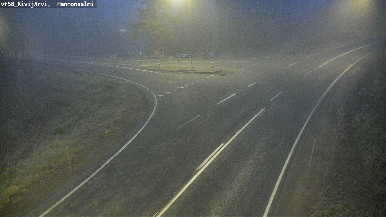 Kelikamerat Kuva Tie 58 Kivijärvi, Hannonsalmi, Kivijärvi, Keski-Suomi