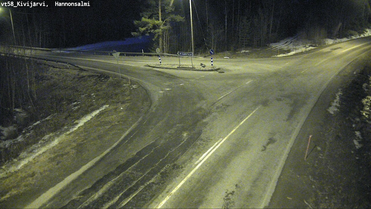 Kelikamerat Kuva Tie 58 Kivijärvi, Hannonsalmi, Kivijärvi, Keski-Suomi