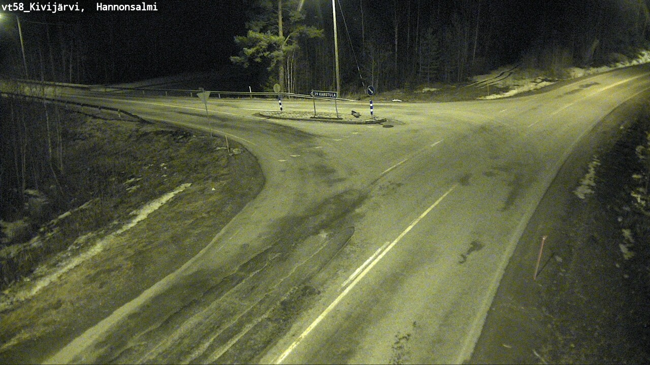 Kelikamerat Kuva Tie 58 Kivijärvi, Hannonsalmi, Kivijärvi, Keski-Suomi