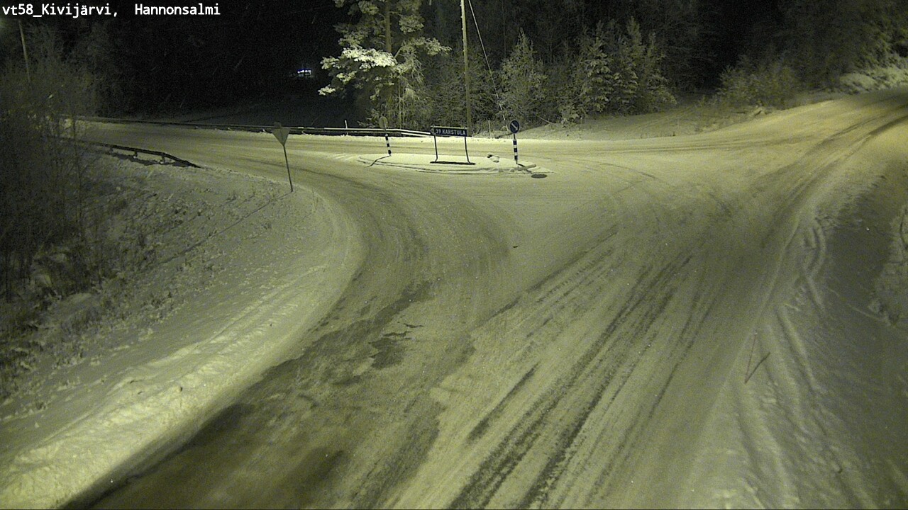 Kelikamerat Kuva Tie 58 Kivijärvi, Hannonsalmi, Kivijärvi, Keski-Suomi