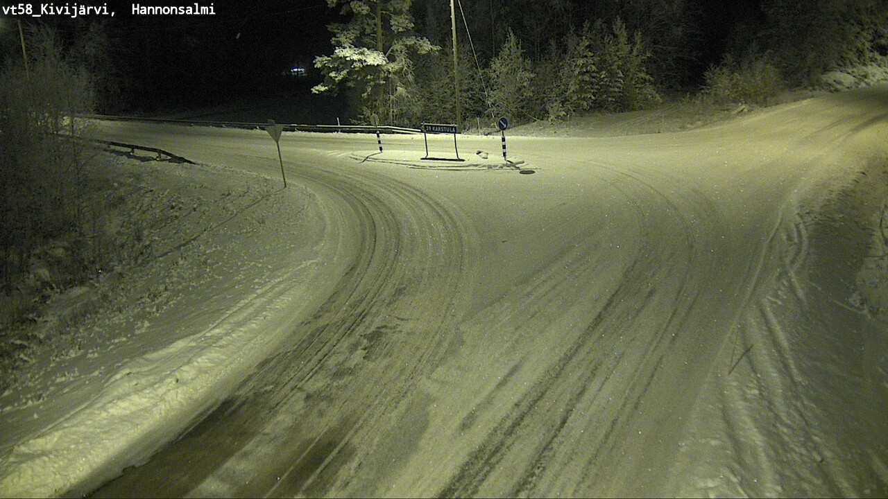 Kelikamerat Kuva Tie 58 Kivijärvi, Hannonsalmi, Kivijärvi, Keski-Suomi
