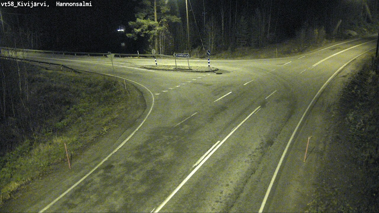 Kelikamerat Kuva Tie 58 Kivijärvi, Hannonsalmi, Kivijärvi, Keski-Suomi