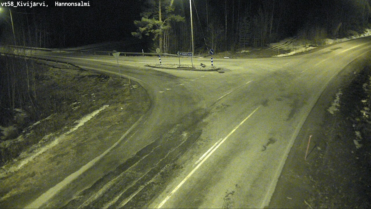 Kelikamerat Kuva Tie 58 Kivijärvi, Hannonsalmi, Kivijärvi, Keski-Suomi