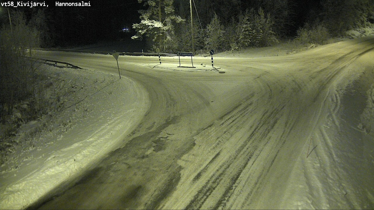 Kelikamerat Kuva Tie 58 Kivijärvi, Hannonsalmi, Kivijärvi, Keski-Suomi