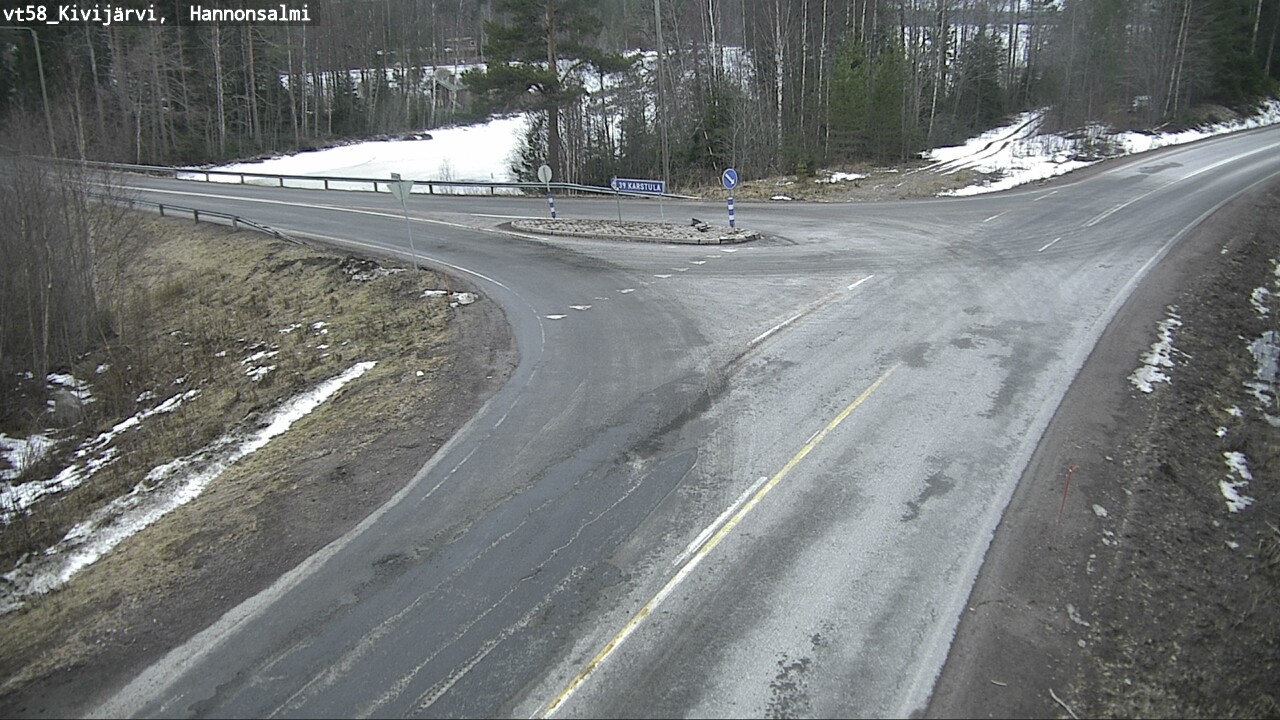 Kelikamerat Kuva Tie 58 Kivijärvi, Hannonsalmi, Kivijärvi, Keski-Suomi