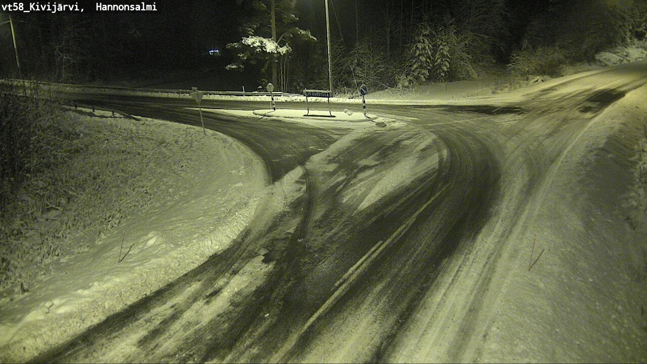 Kelikamerat Kuva Tie 58 Kivijärvi, Hannonsalmi, Kivijärvi, Keski-Suomi