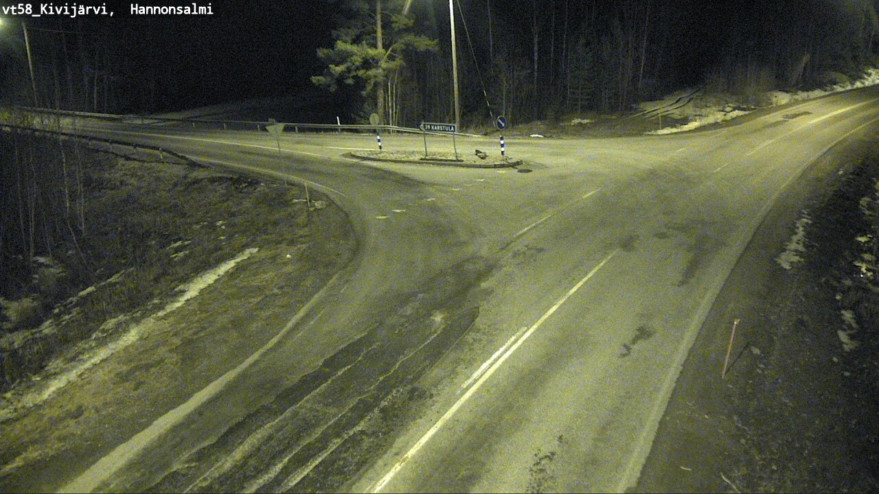 Kelikamerat Kuva Tie 58 Kivijärvi, Hannonsalmi, Kivijärvi, Keski-Suomi