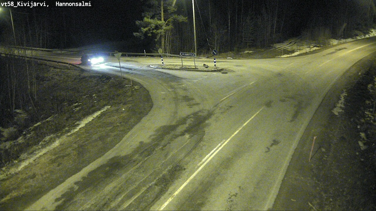 Kelikamerat Kuva Tie 58 Kivijärvi, Hannonsalmi, Kivijärvi, Keski-Suomi