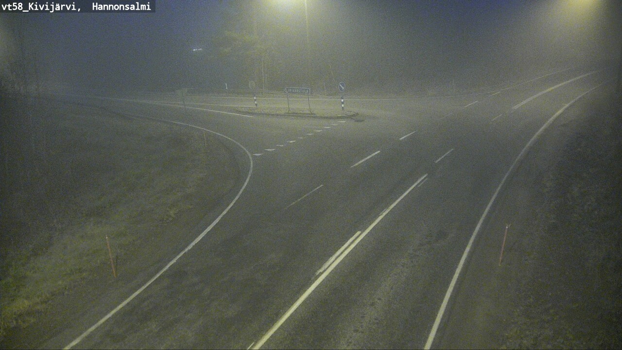 Kelikamerat Kuva Tie 58 Kivijärvi, Hannonsalmi, Kivijärvi, Keski-Suomi