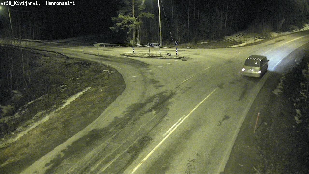 Kelikamerat Kuva Tie 58 Kivijärvi, Hannonsalmi, Kivijärvi, Keski-Suomi